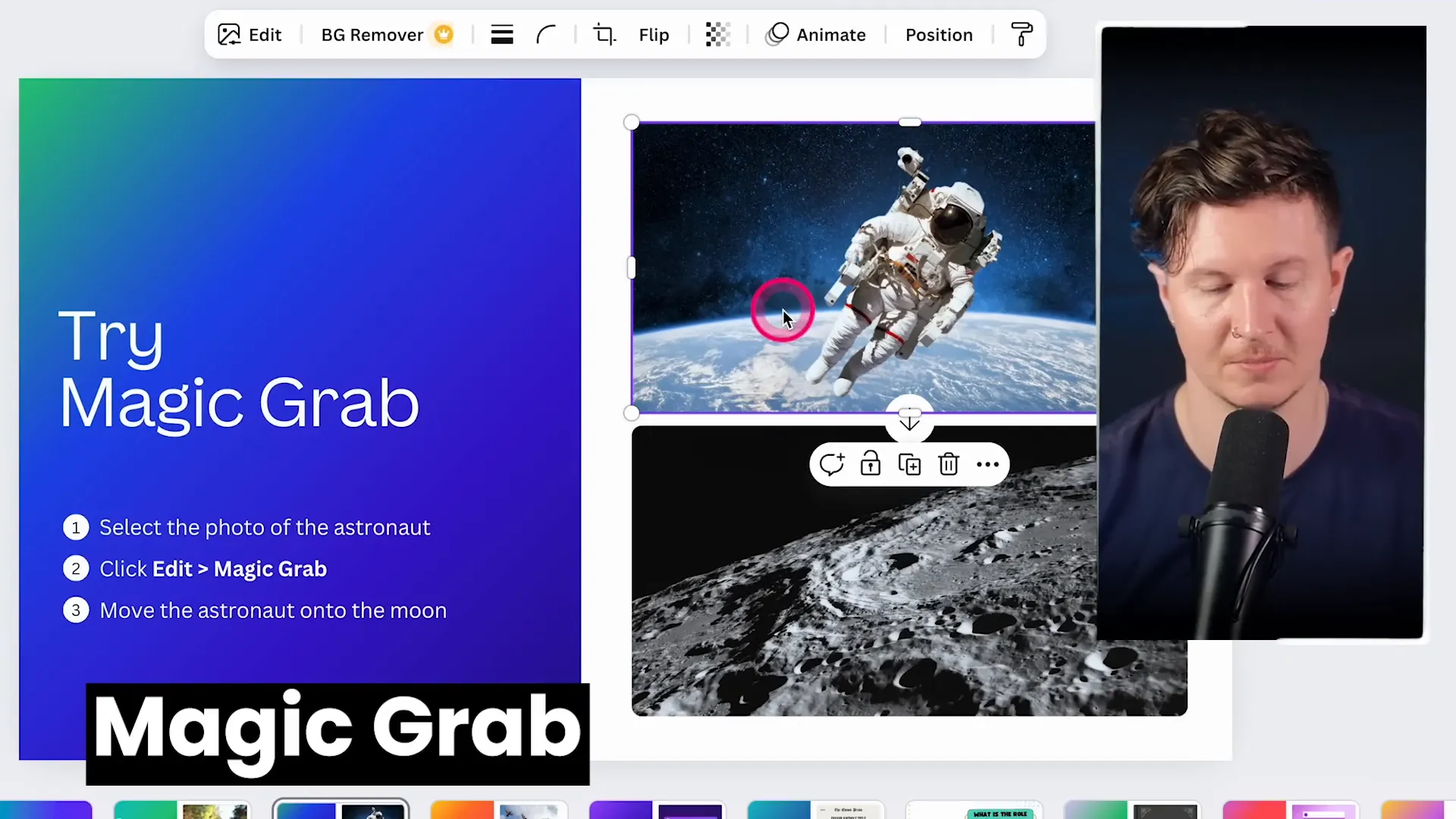 استفاده از Magic Grab برای جداکردن عنصر از تصویر